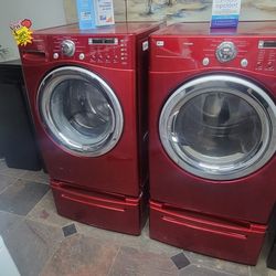 💯👌LG SET STEAM WASHER AND ELECTRIC DRYER 👌 WITH WARRANTY 