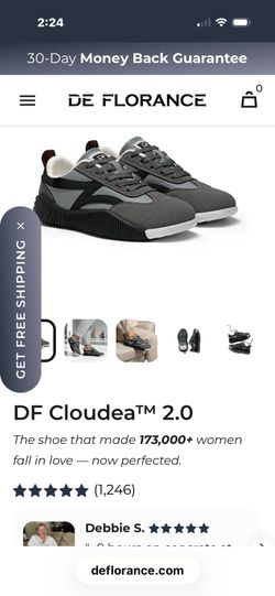 NEW De Florance DF Cloudea 2.0 Walking Shoes – Women's Size 10