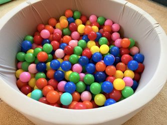 Toddler Foam Ball Pit With Balls