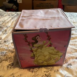 Disney Princess Collapsible Storage Box 9” in height.  