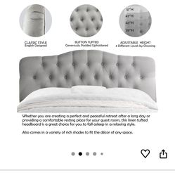 Two twins head board.