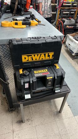 Dewalt DCV585 60v Flexvolt Dust Extractor Vacuum Dustless Drilling Kit