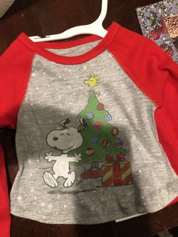 New with tags peanuts shirt size 12 month Christmas