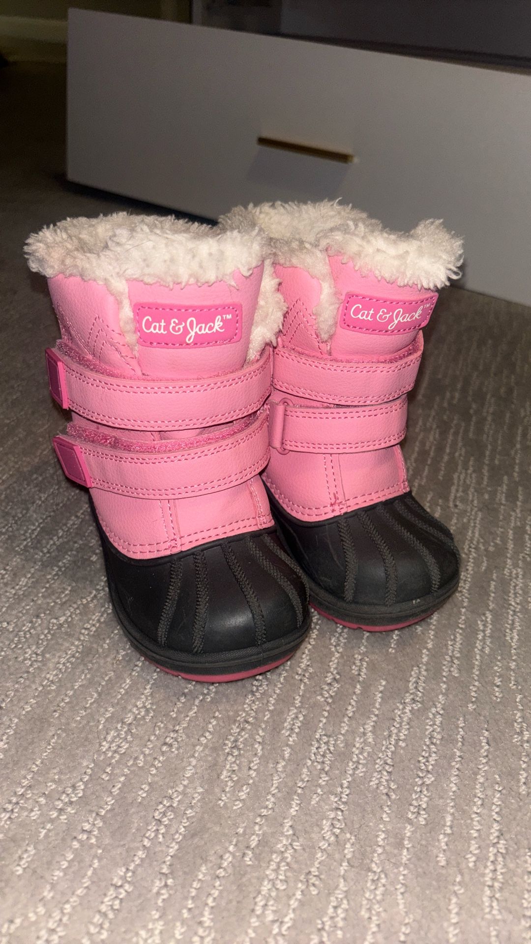Pink Snow Boots