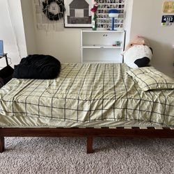 12” Wood Platform Bed Frame – Full Size | $94