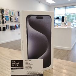 Apple IPhone 15 Pro 256GB Unlocked Brand New - $1 Down Today - NO CREDIT Needed