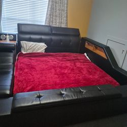 Movie Theatre King Size Bed