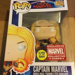 Captain Marvel Pop Bobble Head