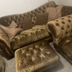 Couch,Chair & Ottoman Need Gone By Today or Tomorrow