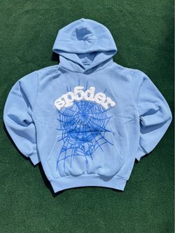 Sky blue spider hoodie