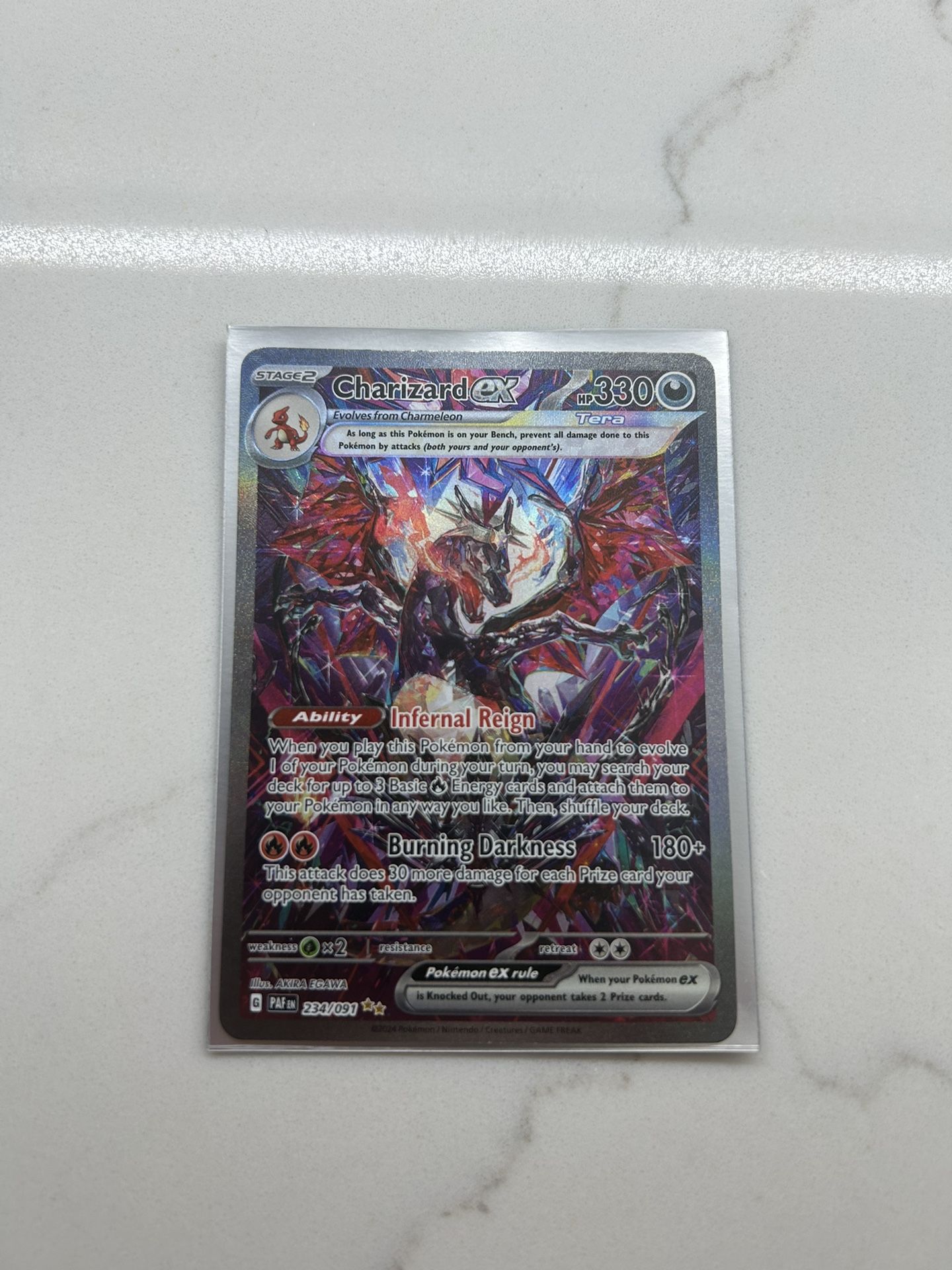 Charizard ex - 234/091 - SV: Paldean Fates (PAF) near Mint