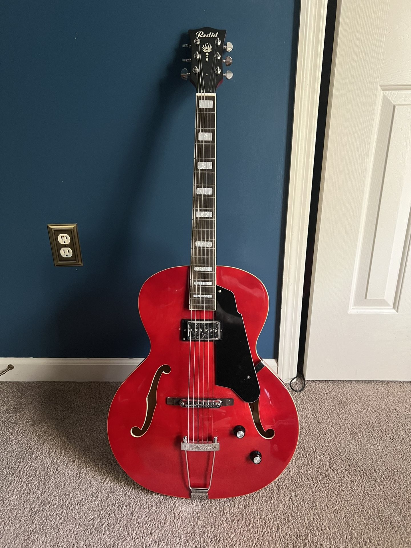 Redid Hollow Body Electric Guitar (Epi Century Style)