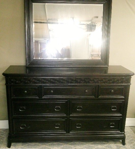 Vaughan Furniture Co. Wood 7 Drawer Dresser and Nightstand - Delivered