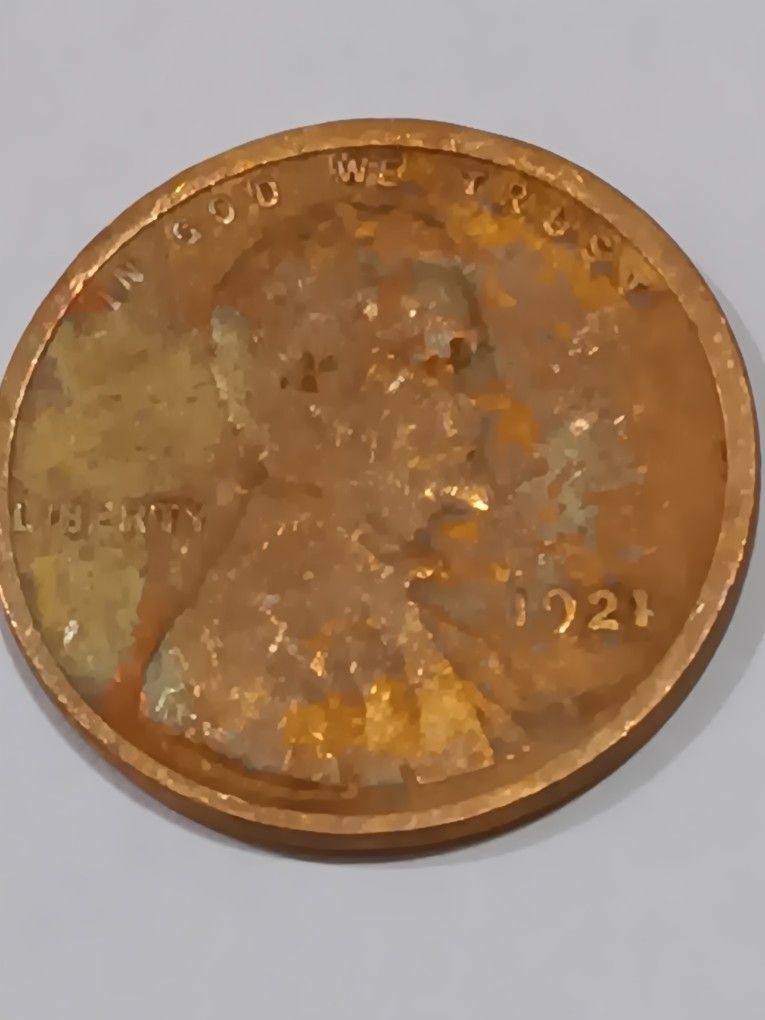 This One Is A Treasury Piece It's A (1921)DDDIE Lincoln Bicentennial Wheat Penny