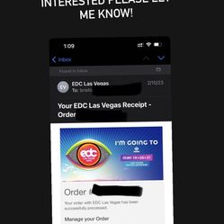 2 EDC 2023 Tickets 
