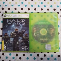 Halo Wars 1 and 2 For Xbox 360 And Xbox One