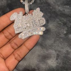 moissanite diamond chain