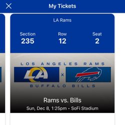 Rams Vs Buffalo