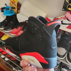 Ds Sz13 Black Infrared 6 (Nike Air)