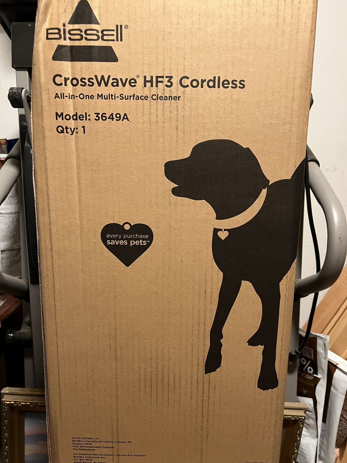 BISSELL CrossWave HF3 Cordless Multi-Surface Wet + Dry Vacuum