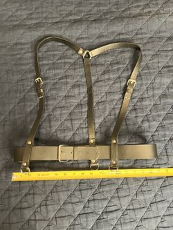 Faux Leather Harness 