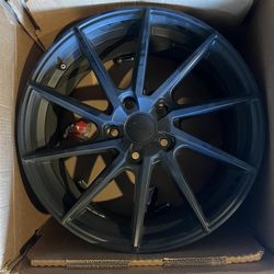 Matte Black 18 Inch Wheel