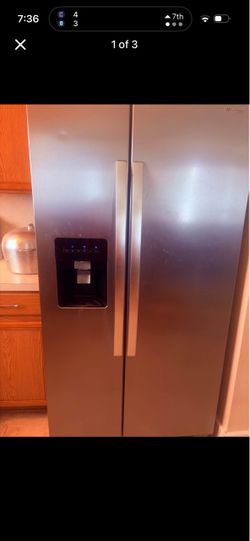Whirlpool Stainless Steel Side-by-Side Refrigerator