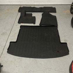 2024 2025 2026 Hyundai Santa Fe All Weather Floor Mats
