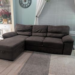 2 -PCS Sectional Sofa Bed 