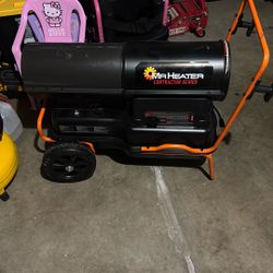 Mr. Heater Contractor Series 140,000 BTU Black Forced Air Kerosene/Diesel Outdoor Space Heater with Thermostat