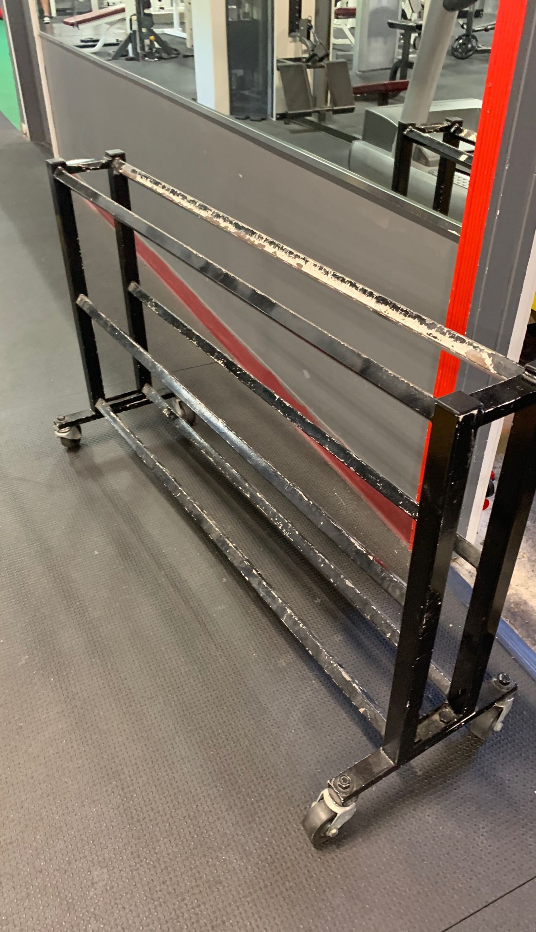 Gym rack storage