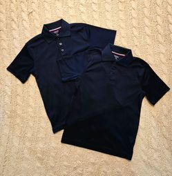 2 boys'french toast polo shirts, size M (8-10)‼️‼️only pickup‼️‼️