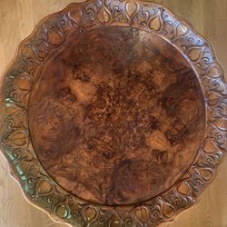 Antique Walnut Pie Crust Table