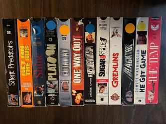 VHS movies-bundle