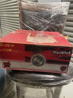 Sony Xplod XS-L1200B 12-inch component subwoofer