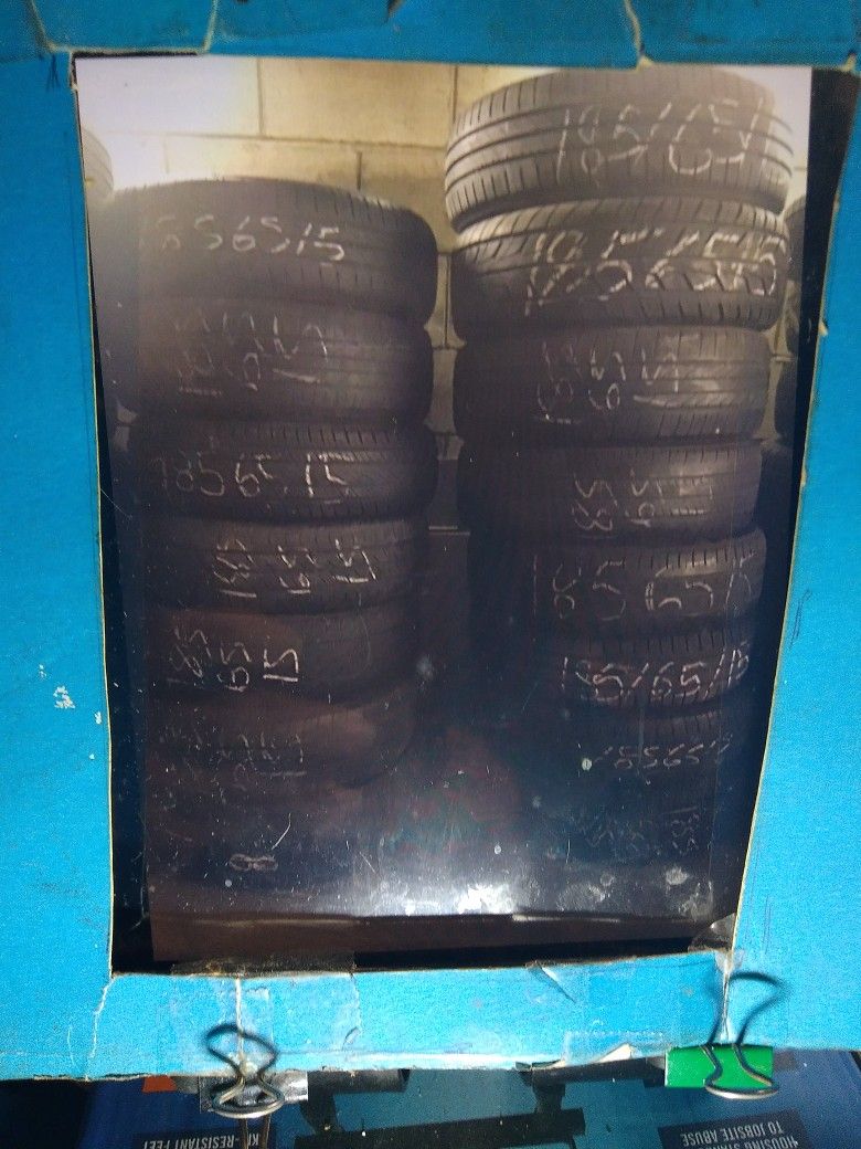 TIRE 185 65 15 EACH ELMOFLES