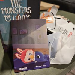 Labubu The Monsters 1am Phone Time Popmart