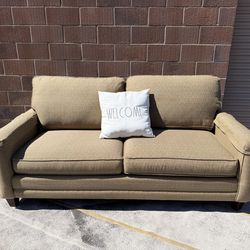 Bassett Tan LoveSeat