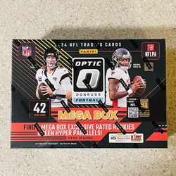2024 Panini Donruss Optic Football Mega Box!