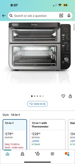 Ninja double oven