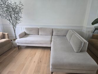 West elm sectional