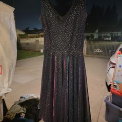 Purple Glitter Dress