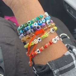 Rainbow Bracelets 
