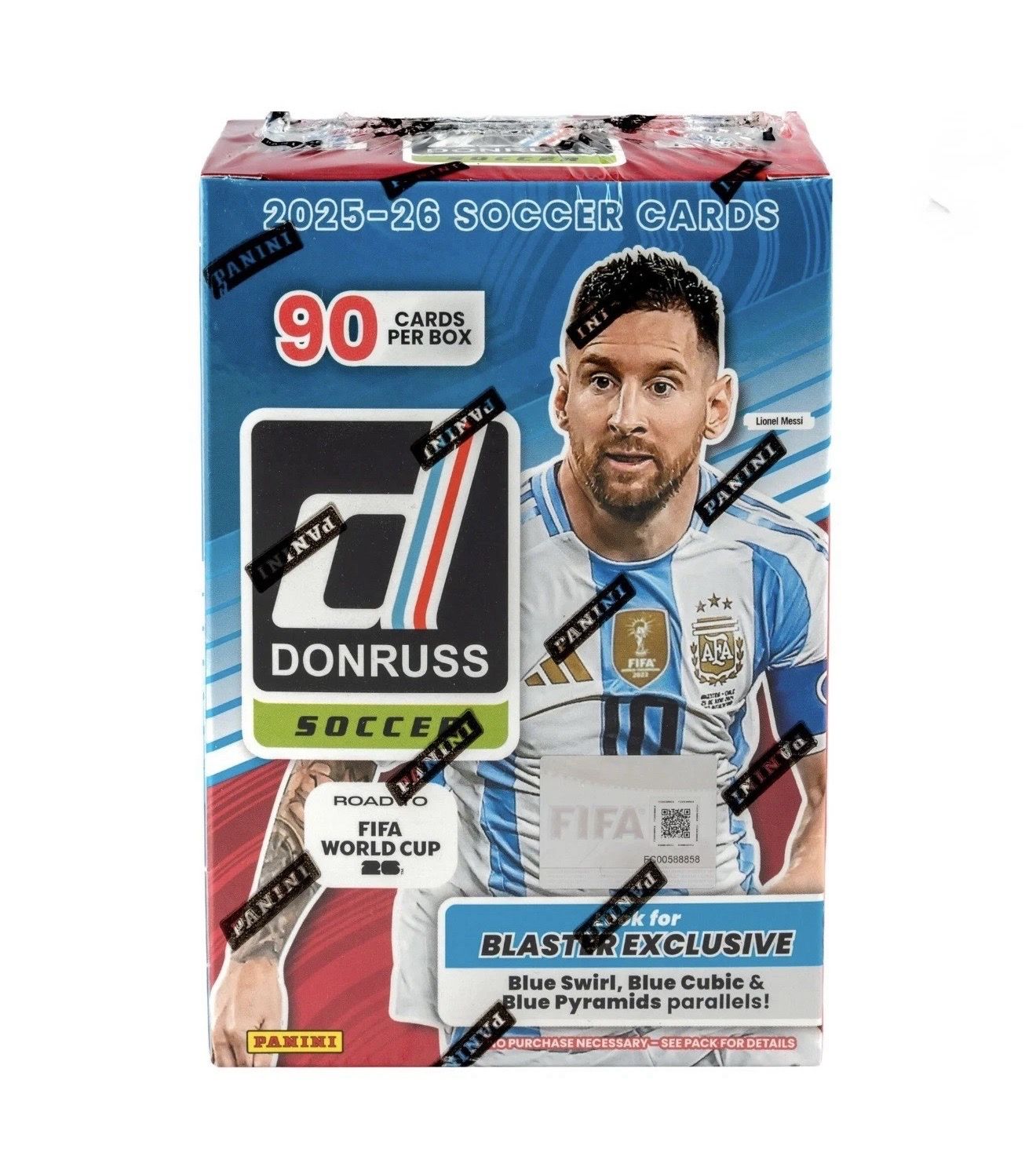 2025-26 PANINI DONRUSS ROAD TO FIFA WORLD CUP SOCCER BLASTER BOX
