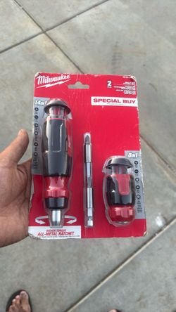 Milwaukee scrue 2 pcs set $20