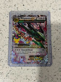 Pokémon M Rayquaza EX 76/108 Celebrations Classic Collection – Mint