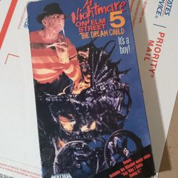 A Nightmare On Elm Street 5 The Dream Child VHS 