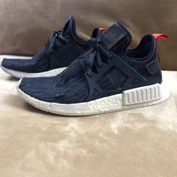 Adidas NMD XR1 BB3685 "Glitch Pack" Navy/Red Running Shoes Women’s Size 10