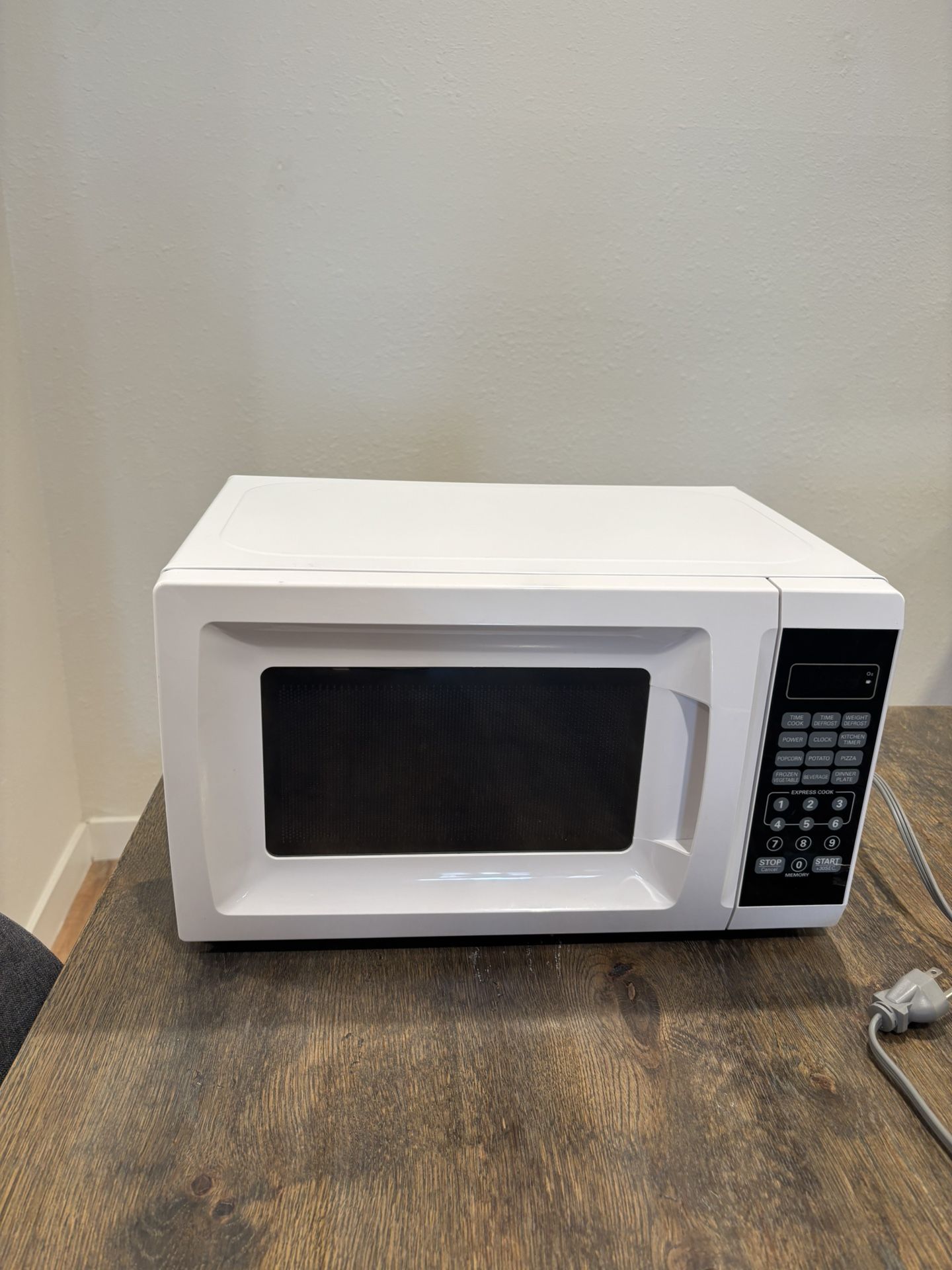 White Microwave
