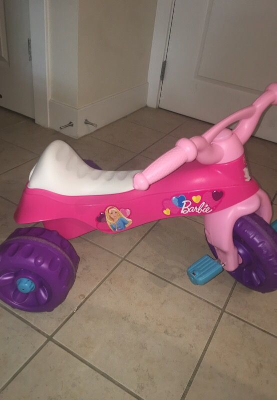 Toddler Barbie Bike